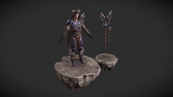 University project - The Prowler 3D Model