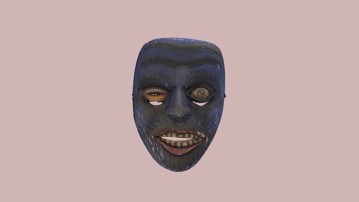 Sri Lankan Mask 3D Model