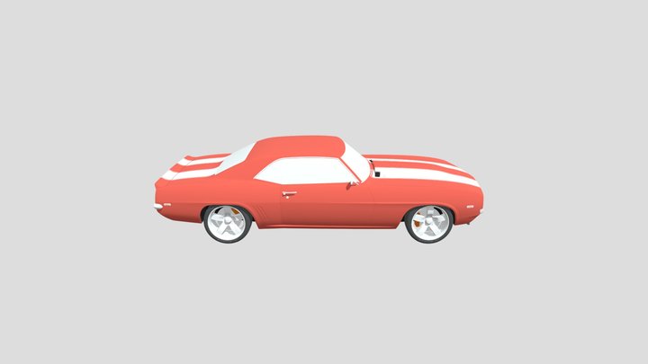 Camaro 69 Teste 3D Model