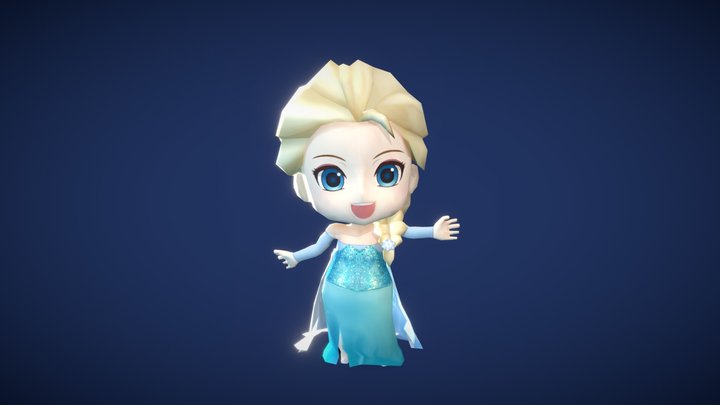 Elsa 3D Model
