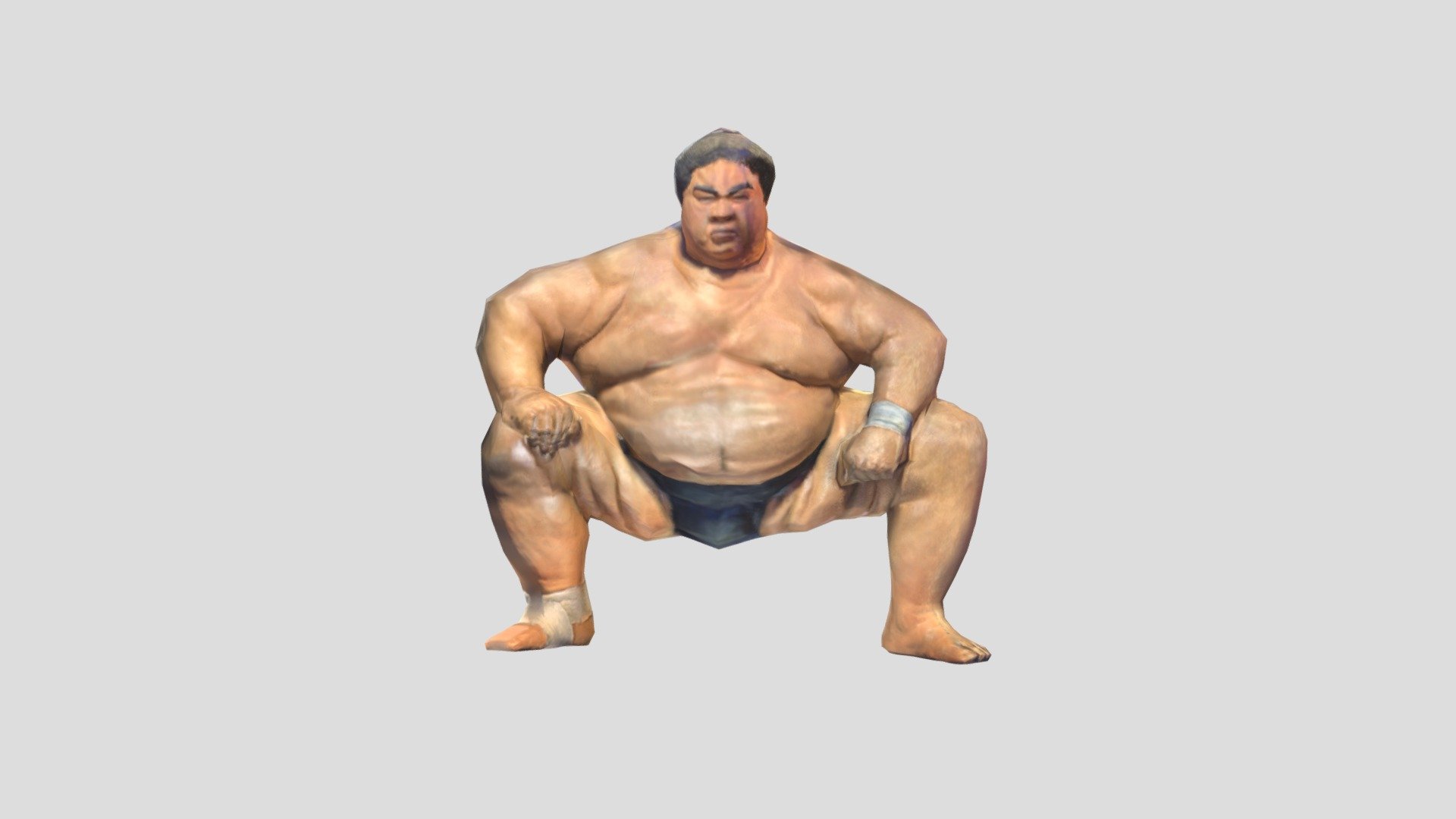 Sumo Wrestler - Download Free 3D model by David Wigforss (@dwigfor ...