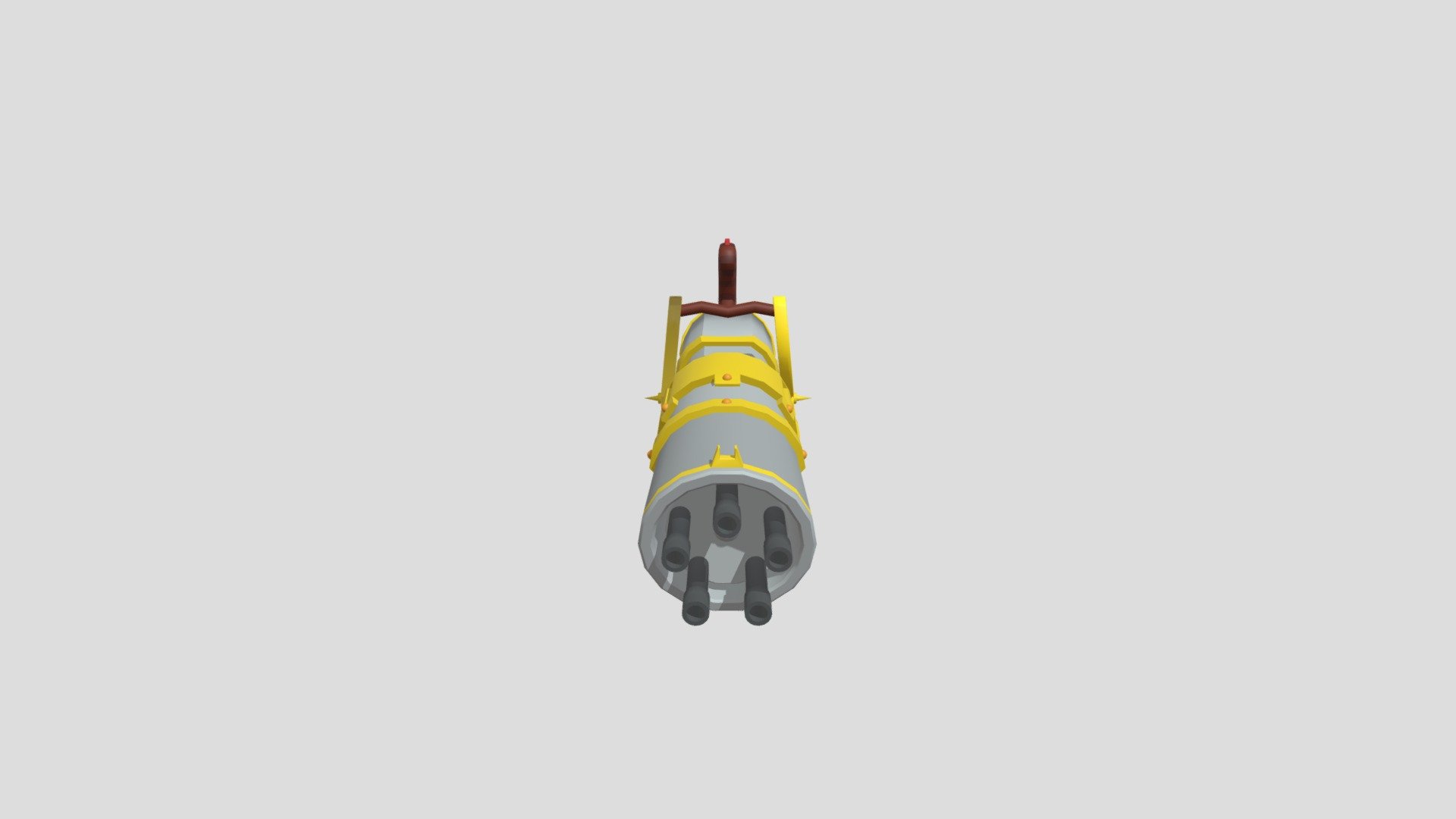 Minigun 3d Model By Jmlee3667 57af42c Sketchfab
