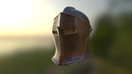 Medieval Helmet 3D Model