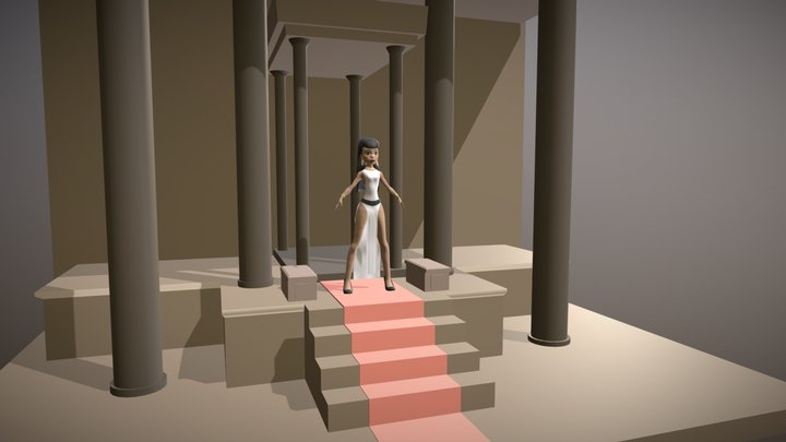 Cleopatra 3D Model