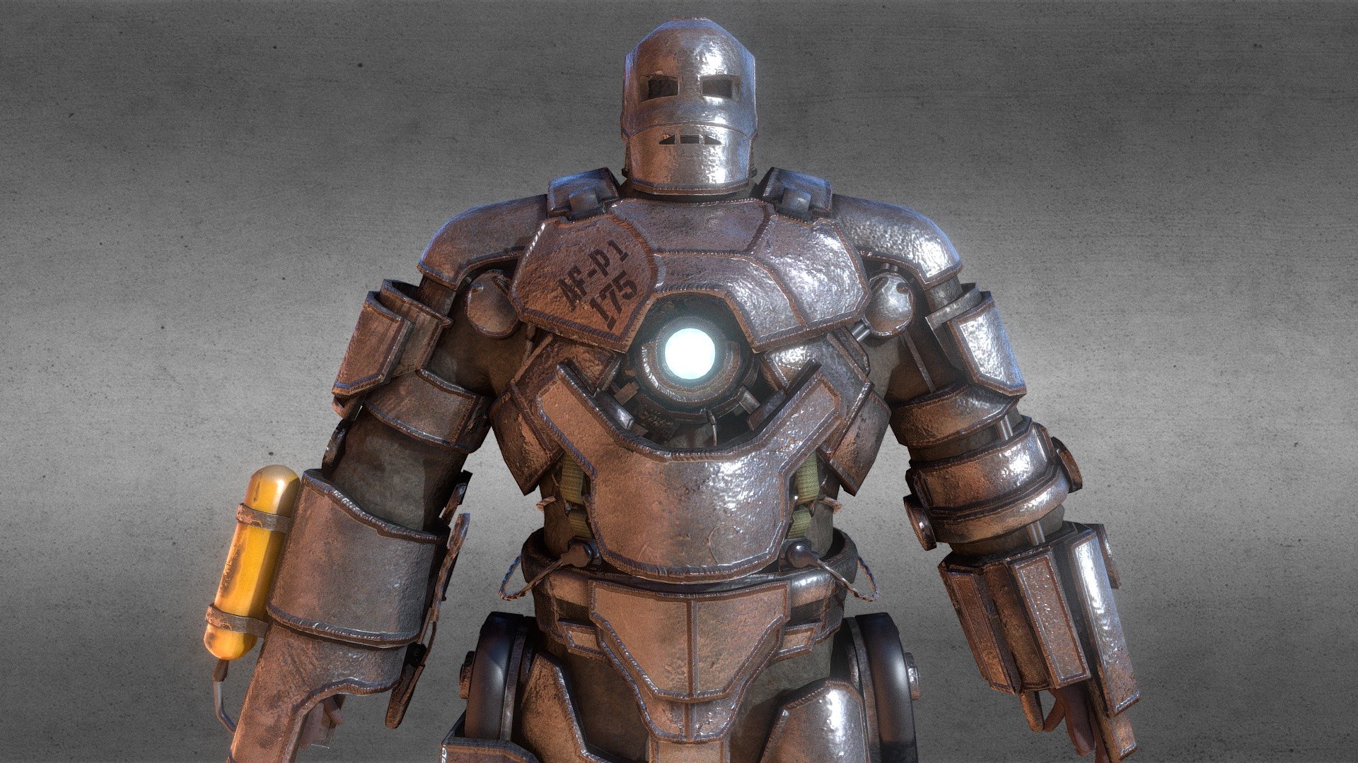 Iron Man   Mark 20   Download Free 20D model by Nathang200 ...