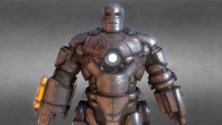 Iron Man - Mark 1 3D Model