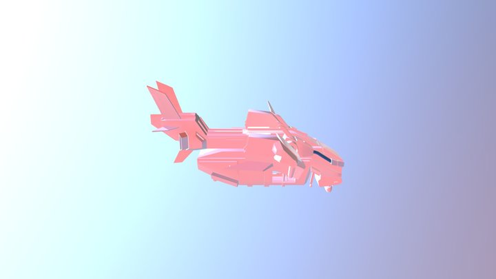 Drop ship 3D Model