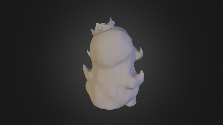 Peach 3D Model