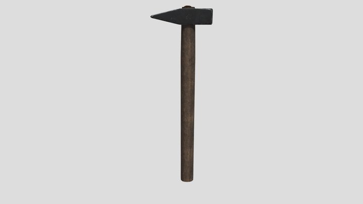 Old USSR Hammer 3D Model
