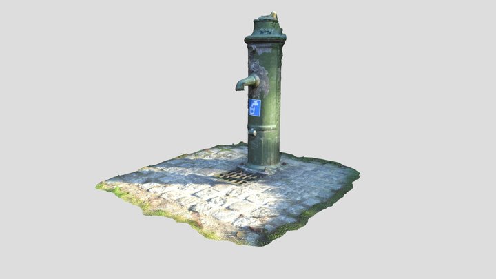 Water Pump Photogrammetry 3D Model