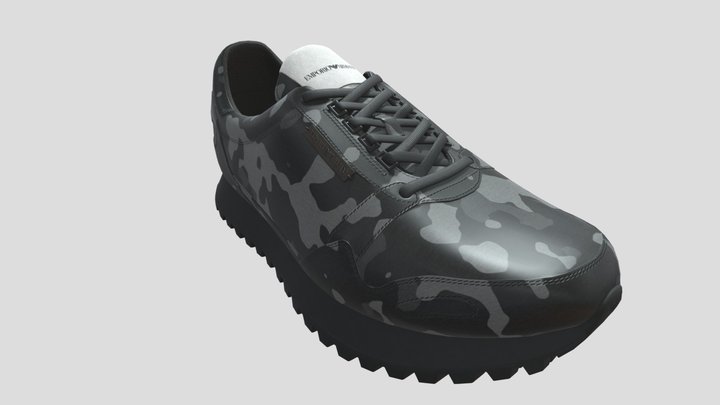 Sneaker Emporio Armani 3D Model