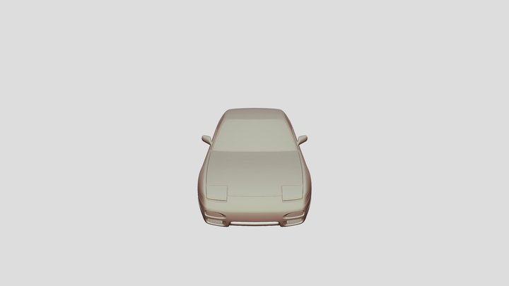 nissan 180sx 3D Model