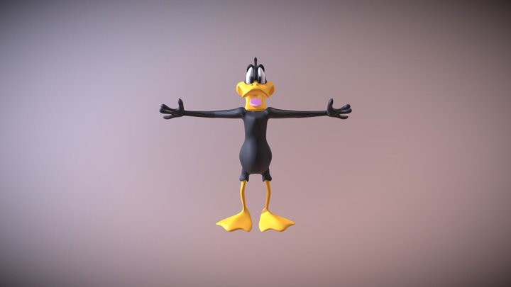 Daffy Duck 3D Model