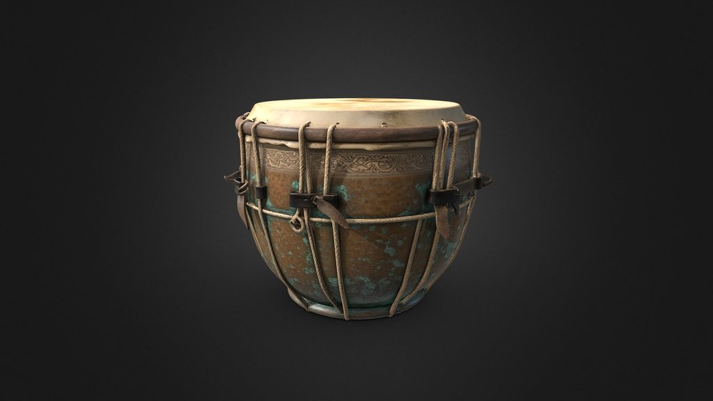 Auto PBR | Hunyuan Drum