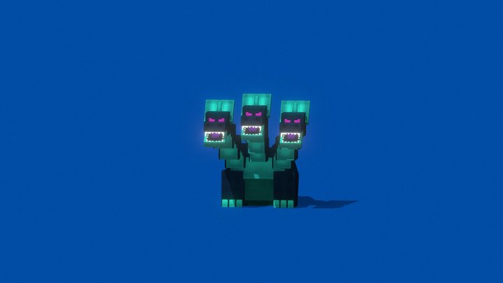 Hydra Minecraft (Twilight Forest) 3D Model