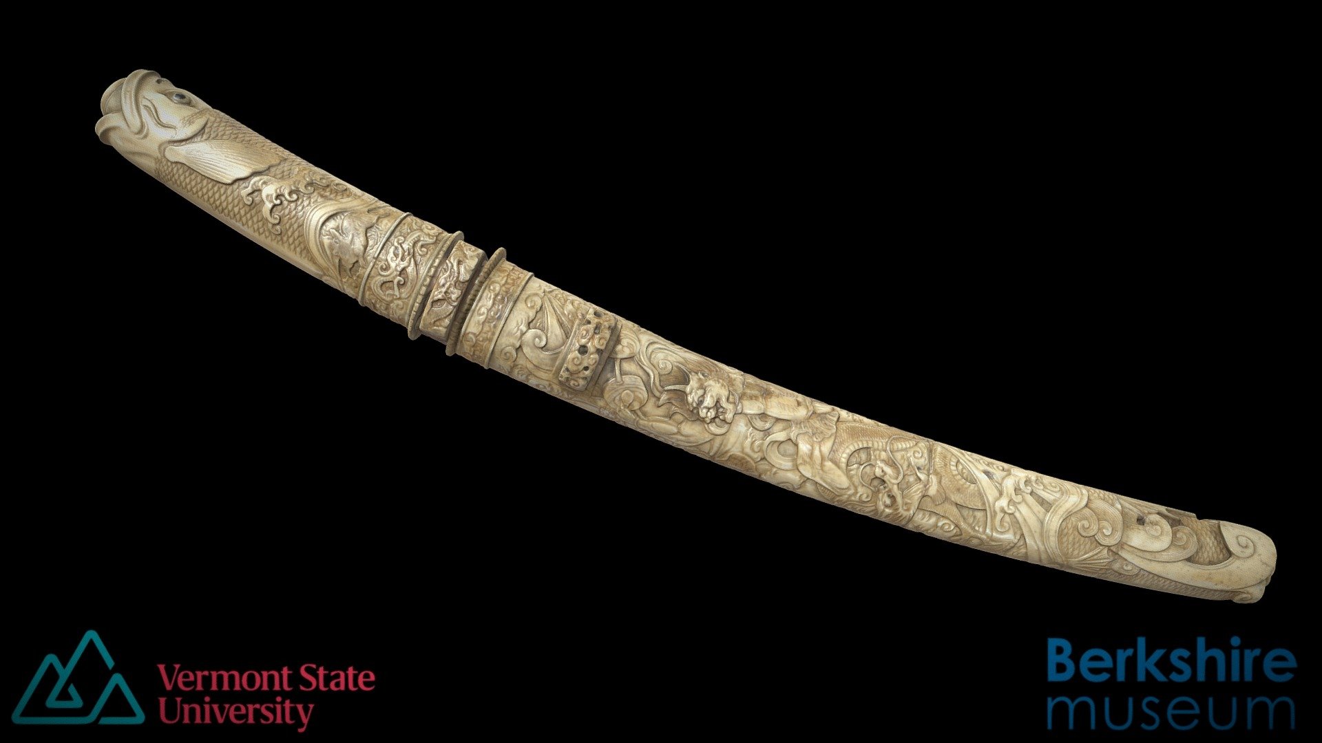 Tantō and Sheath (Berkshire 2008.6.6) - 3D model by Vermont State Univ ...
