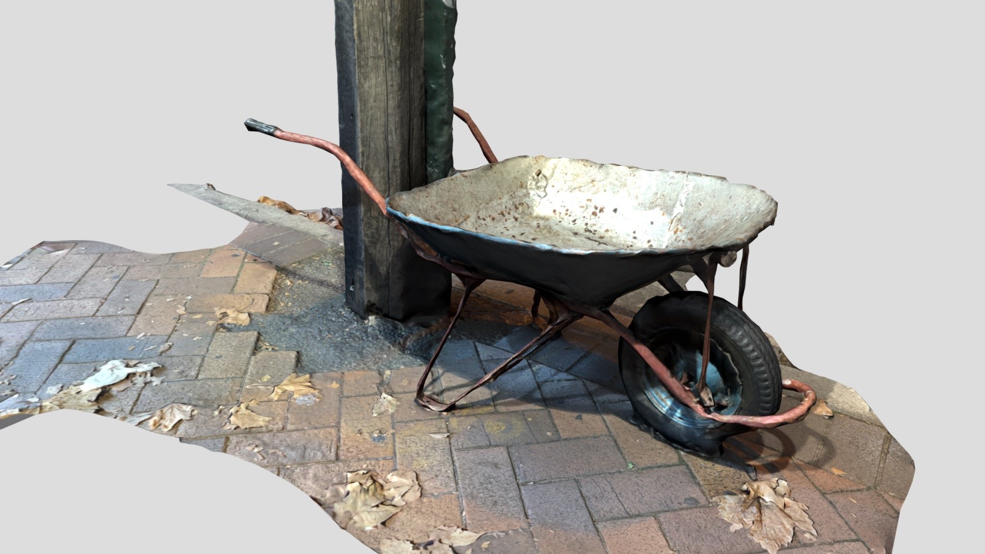 Old Cartwheel Download Free 3D model by Jimmy Gunawan (jimmygunawan) [57b7cc6] Sketchfab