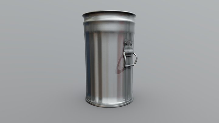 Trash can 3D Model