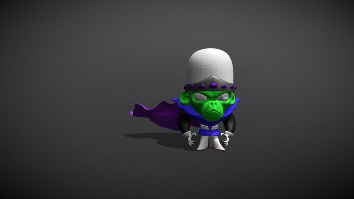 Mojo Jojo 3D Model