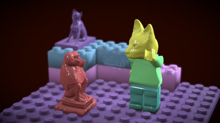 LEGODS 3D Model
