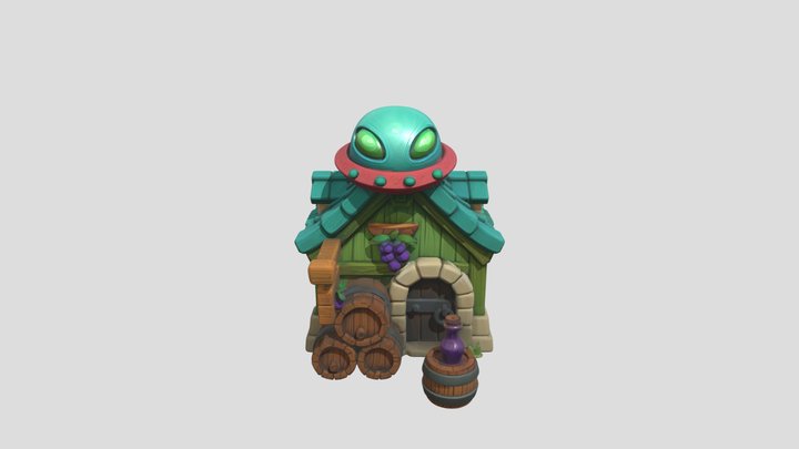 Alien Building Scout Concept
