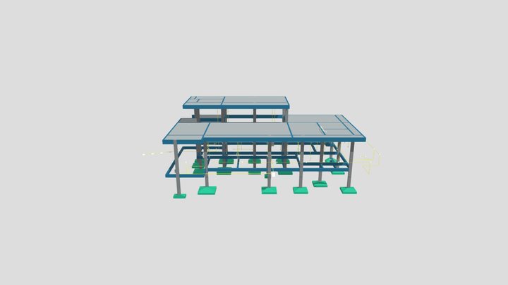 Projeto Elétrico - Casa 161 3D Model