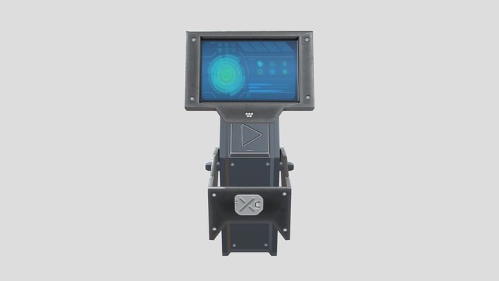 console 3D Model