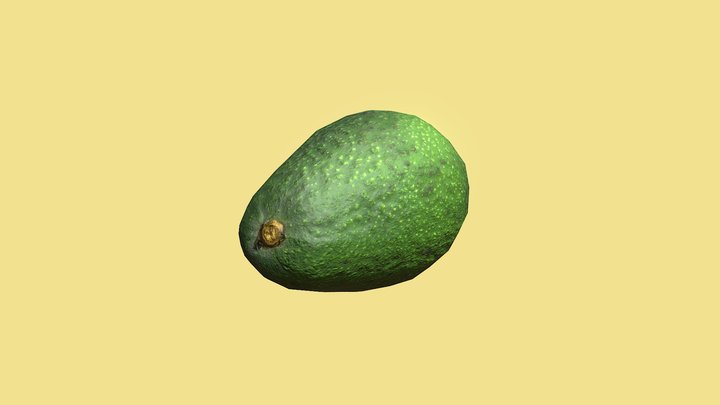 Avocado LP 3D Model