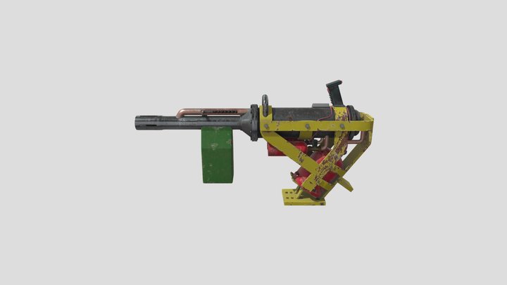 gap GRENADE LAUNCHER 3D Model