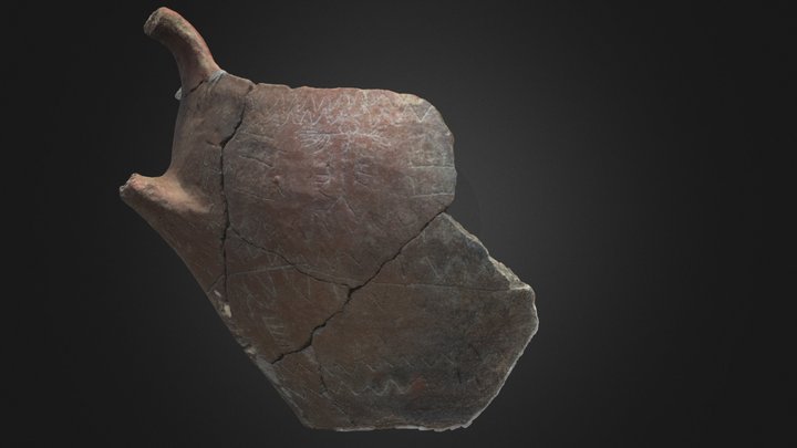 Prehistoric cup from Filicudi. RGB+MS 3D Model