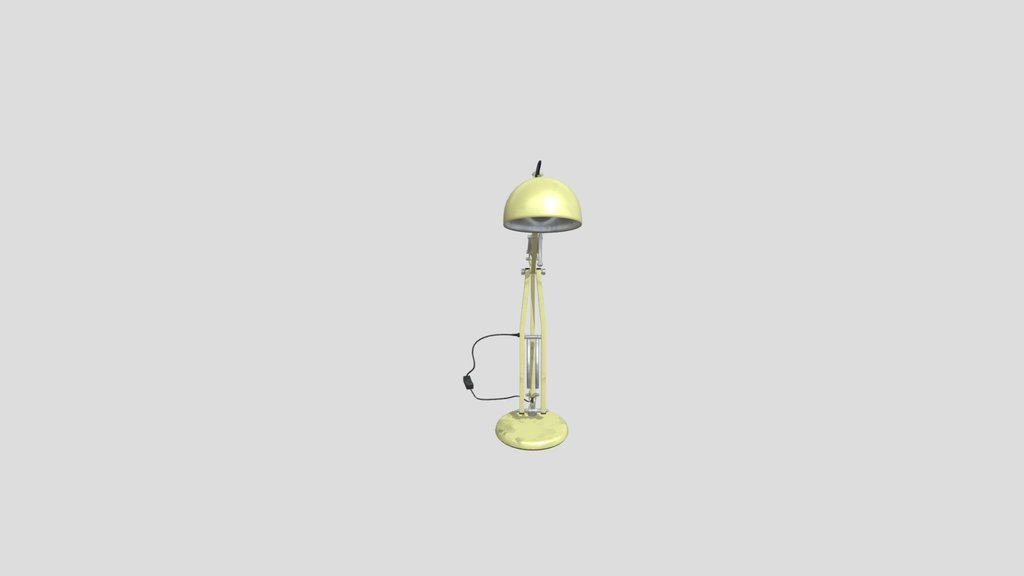 Table Lamp Yellow