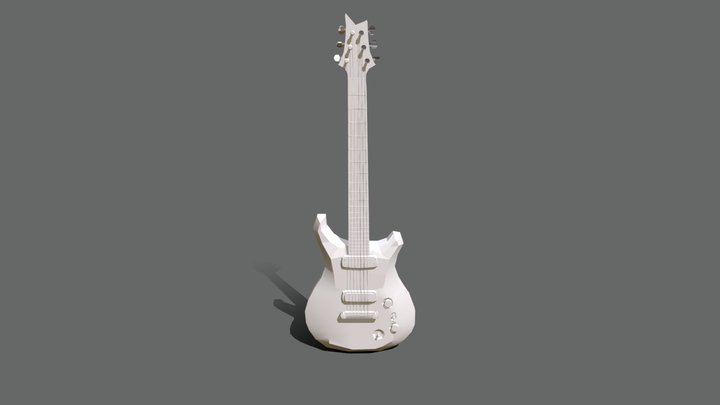 PRS Low 3D Model