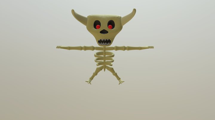 Esqueleto 002 3D Model