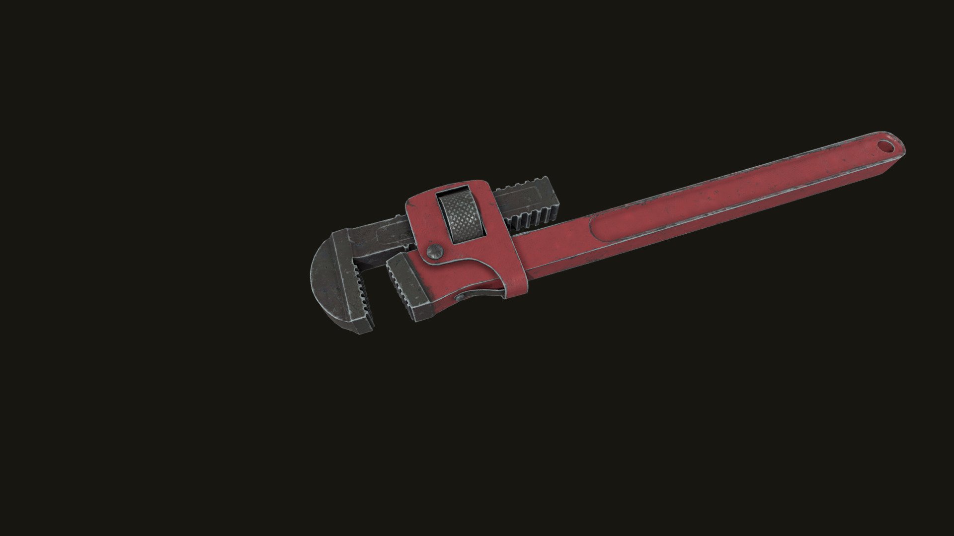 Pipe Wrench 3D model by ArtemTkach (ArtemTckach) [57be0ea] Sketchfab