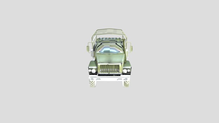 GAZ 3308 3D Model