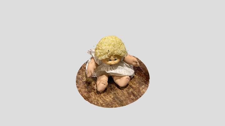Cabbage Patch Kid 3D Model