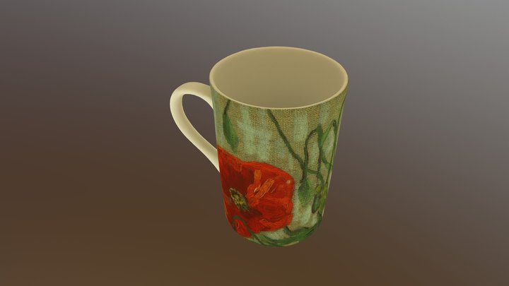 Colorful Cup 3D Model