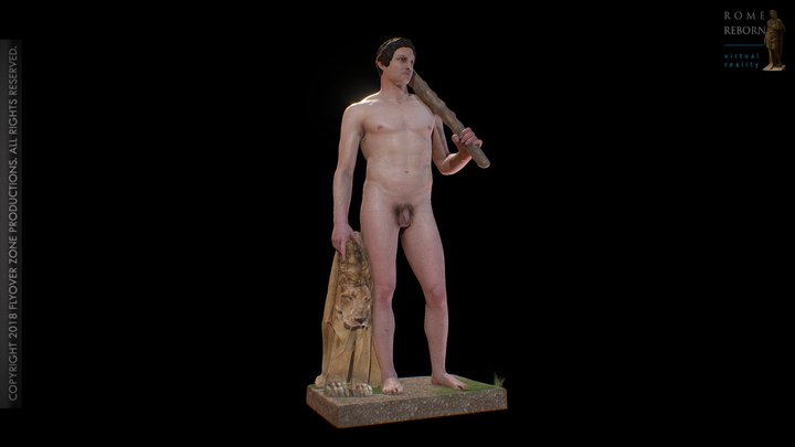 3D rendering of Hercules Lansdowne (Restoration)