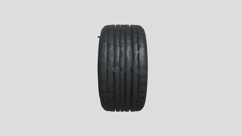 Car Wheel 3d Model