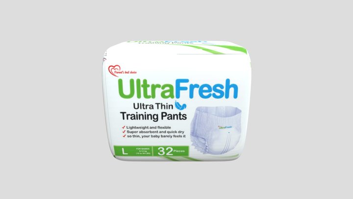 Pull Up Packaging 3D Model