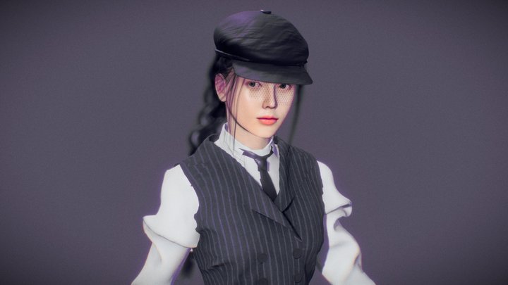 Aespa Winter Kim 3D Model