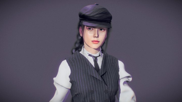 Aespa Winter Kim 3D Model