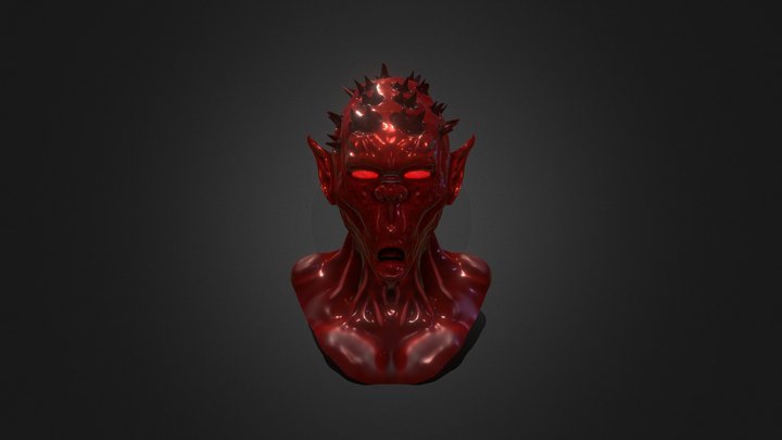 Cada de Demonio 3D Model