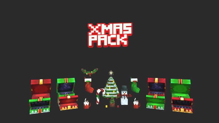 Xmas Pack - PaperCraft 3D Model