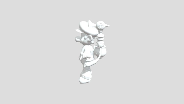 Super Luigi Sunshine 3D Model