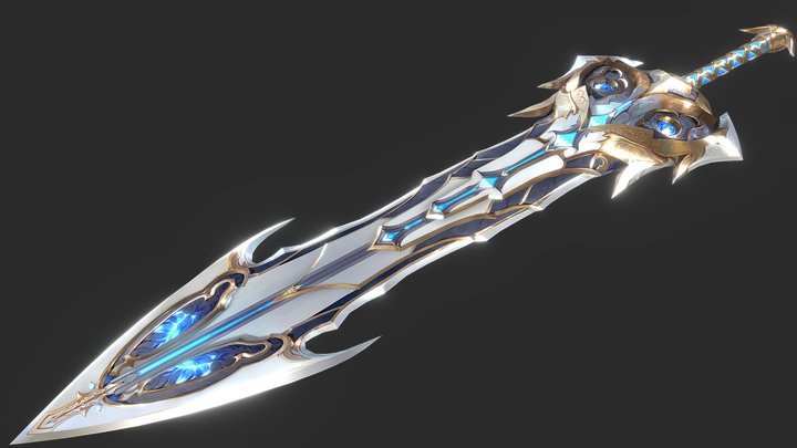 Greatsword Regalithane 3D Model