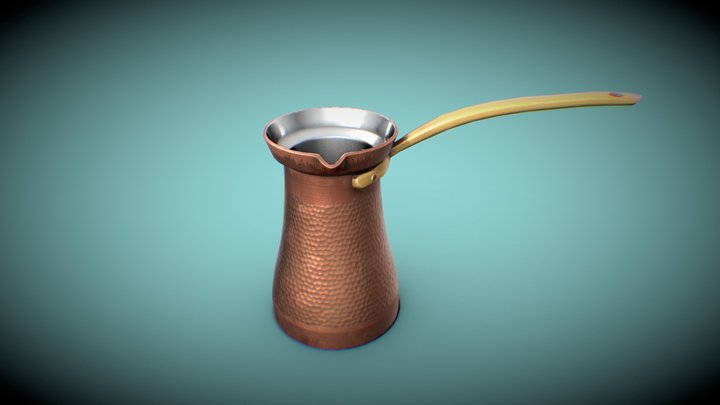 Cezve | Turkish Сoffee Maker – Kostenloses 3D-Modell STL