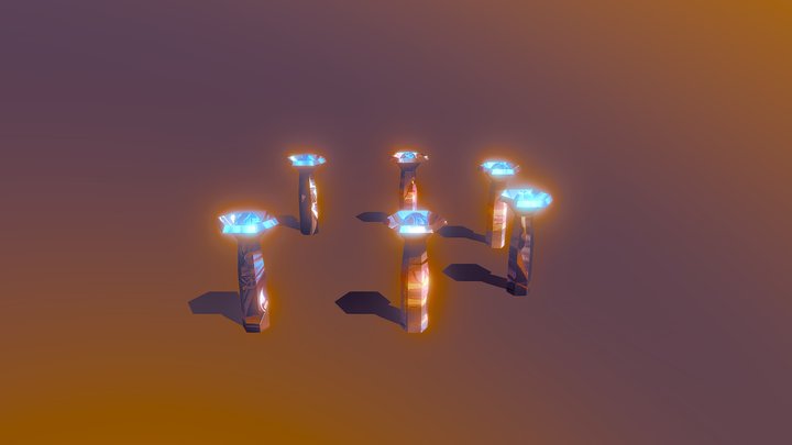 streetlights 3D Model