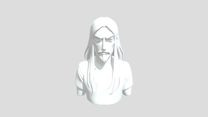 Stoic Gaze 3D Model