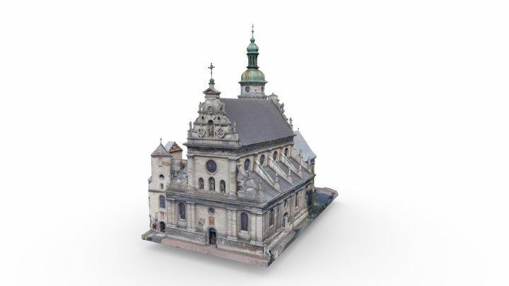 Bernardine Church, Lviv 3D Model